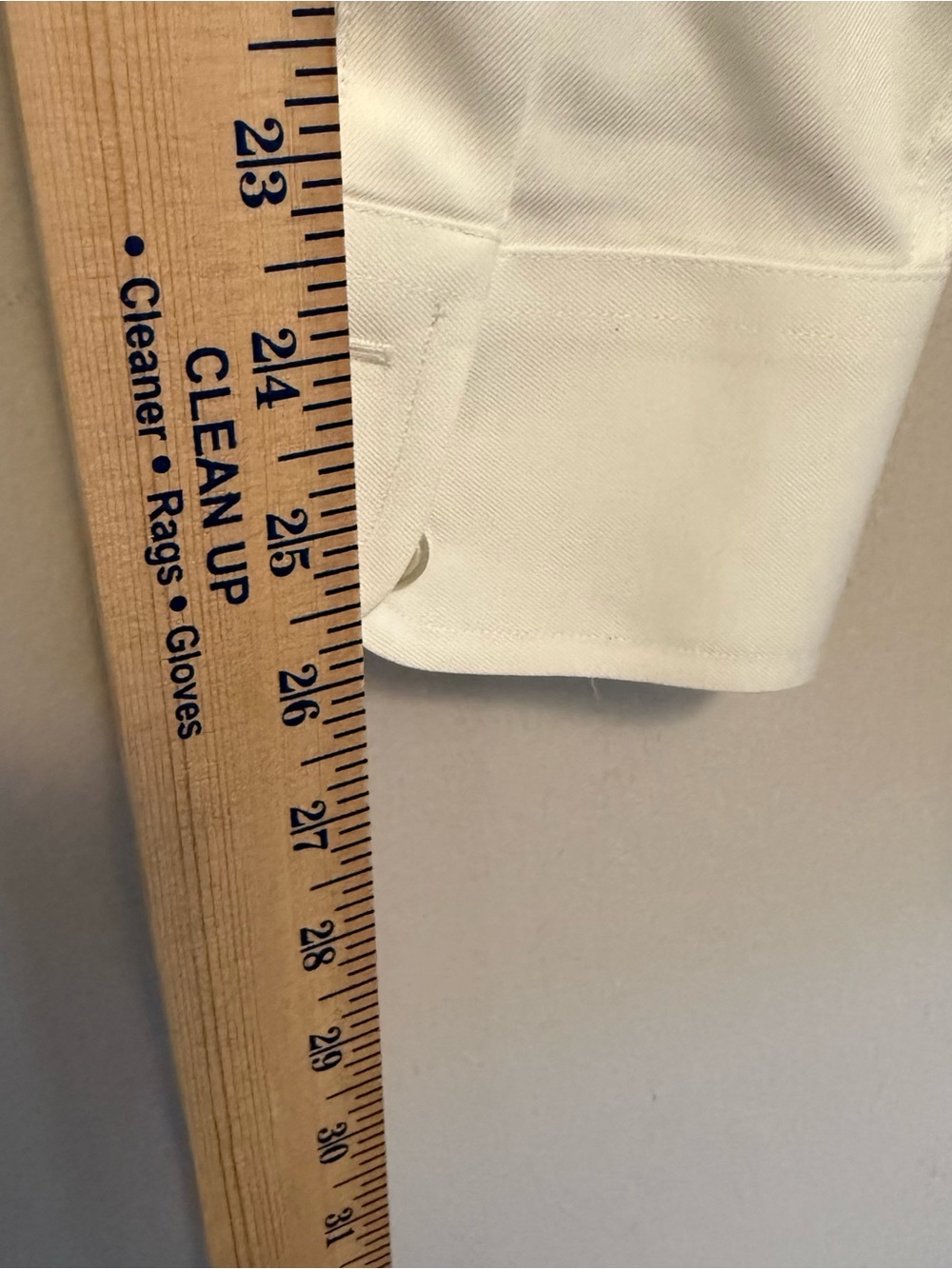 Charles Tyrwhitt White Long-Sleeve Dress Shirt non iron slim fit men - Picture 13 of 16